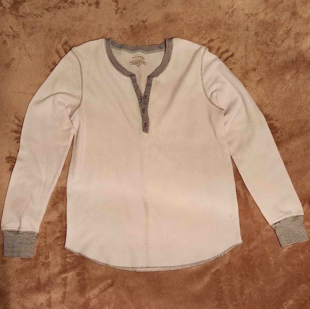 Warm Essentials Thermal-knit Shirt by Cuddleduds